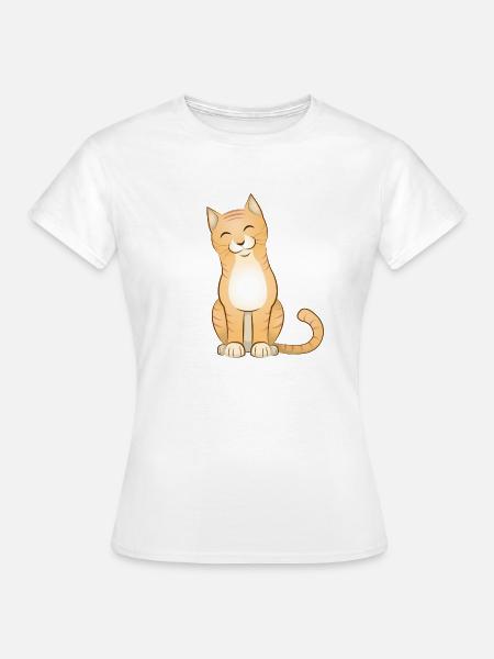 Stubentiger - Frauen T-Shirt - Weiß