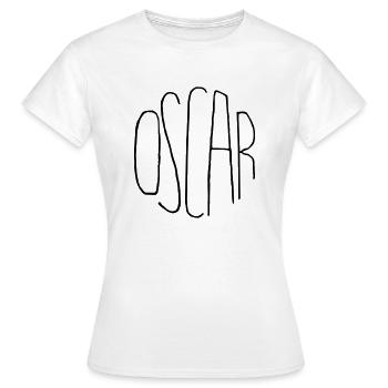 Oscar - Frauen T-Shirt - Weiß - Vorne - AI Model Female 172 dark (172cm)