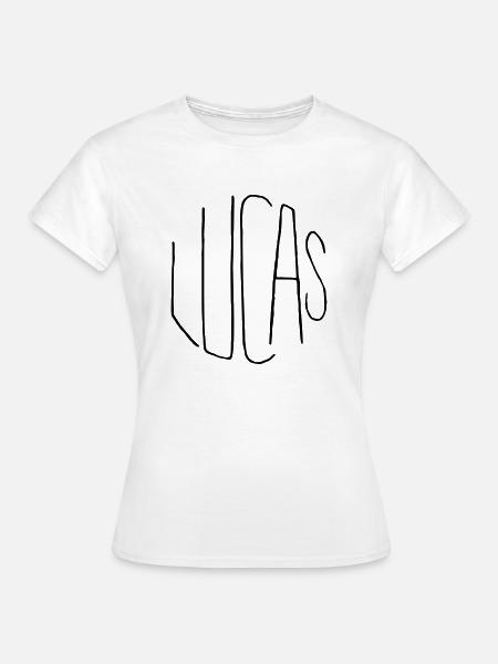 Lucas - Frauen T-Shirt - Weiß