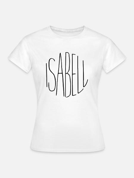 Isabell - Frauen T-Shirt - Weiß