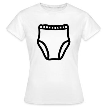 Schicht - Frauen T-Shirt - Weiß - Vorne - AI Model Female 172 dark (172cm)