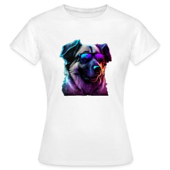Chien de berger anatolien Chiens Berger d’Anatolie - T-shirt Femme - blanc - Devant - AI Model Female 172 dark (172cm)