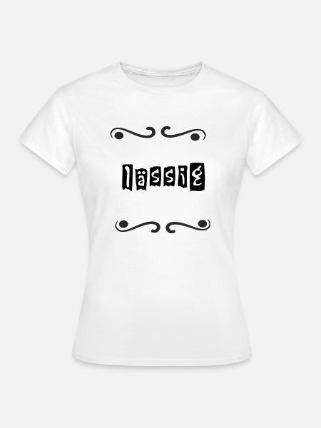 lässig - Frauen T-Shirt - Weiß