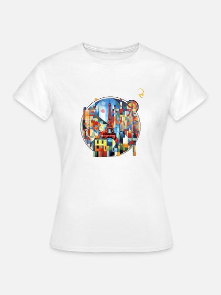 EIFFELTURM - Frauen T-Shirt - Weiß