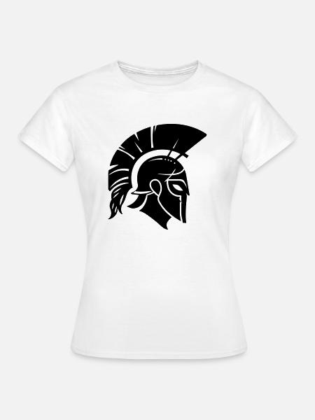 Sparta Spartanischer Krieger - Frauen T-Shirt - Weiß