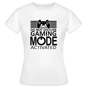 Gamer Jeu En Ligne Jeux Sur Ordinateur Arcade Neon - T-shirt Femme - blanc - Devant - AI Model Female 172 dark (172cm)