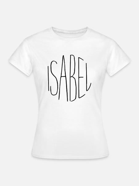 Isabel - Frauen T-Shirt - Weiß