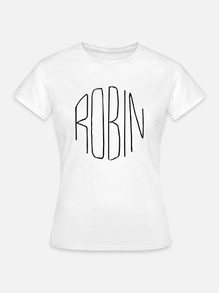 Robin - Frauen T-Shirt - Weiß