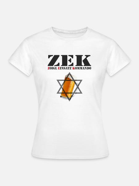 Zoigl Einsatz Kommando - Frauen T-Shirt - Weiß