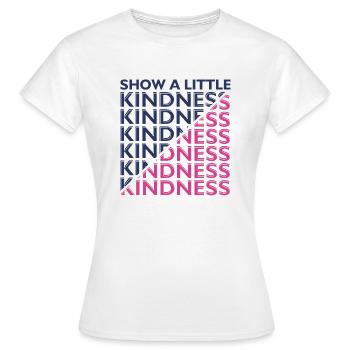 Kindness Statement Role Model Gift - Women's T-Shirt - white - Front - AI Model Female 172 dark (172cm)