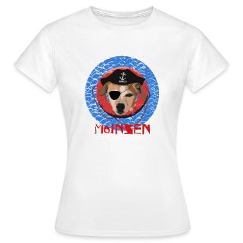 MOINSEN - Frauen T-Shirt - Weiß - Vorne - AI Model Female 172 dark (172cm)