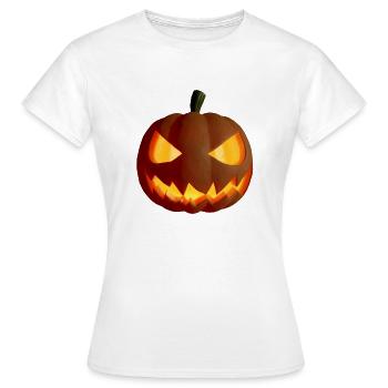 Halloween - T-shirt Femme - blanc - Devant - AI Model Female 172 dark (172cm)