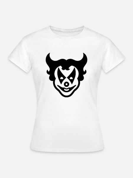 Clown - Frauen T-Shirt - Weiß