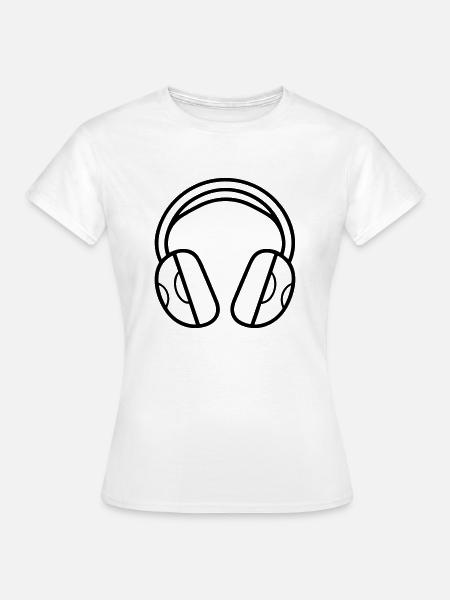 Gaming-Headset - Frauen T-Shirt - Weiß