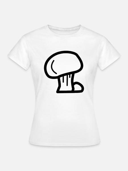 Pilz - Frauen T-Shirt - Weiß