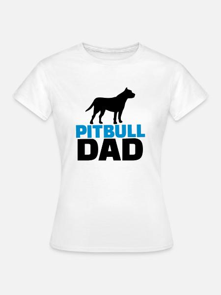 Pitbull - Frauen T-Shirt - Weiß