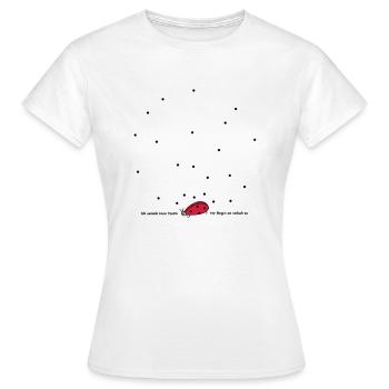 Punkte sammeln - Frauen T-Shirt - Weiß - Vorne - AI Model Female 172 dark (172cm)