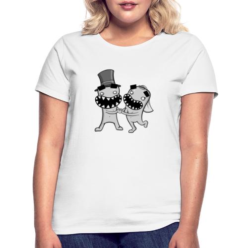 brud og brudgom - Dame-T-shirt