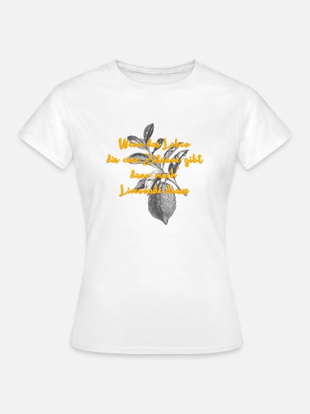 Limonade - Frauen T-Shirt - Weiß