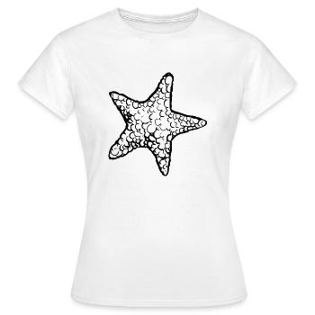 Meerestiere - Frauen T-Shirt - Weiß - Vorne - AI Model Female 172 dark (172cm)