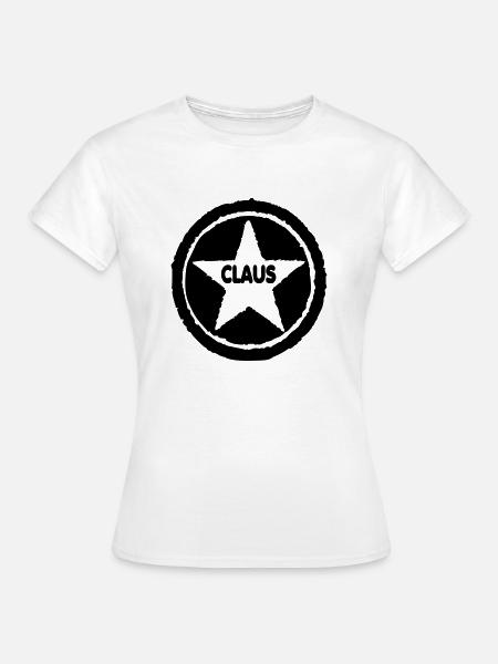 Claus - Frauen T-Shirt - Weiß