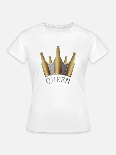 Queen - Frauen T-Shirt - Weiß