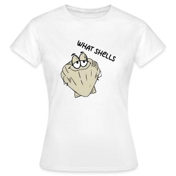 Lustiger Spruch Bild Witzig Humor Geschenkidee - Frauen T-Shirt - Weiß - Vorne - AI Model Female 172 dark (172cm)