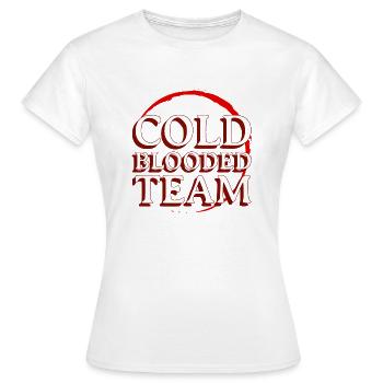 De sang-froid - T-shirt Femme - blanc - Devant - AI Model Female 172 dark (172cm)