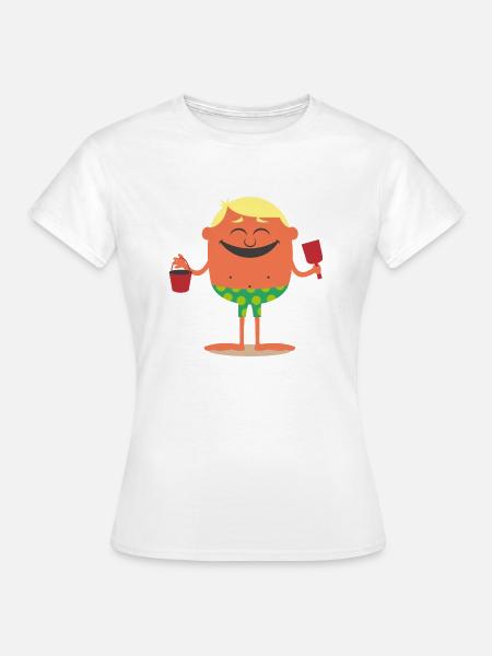 Sommer - Frauen T-Shirt - Weiß