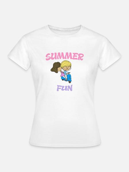 SOMMERSPASS - Frauen T-Shirt - Weiß