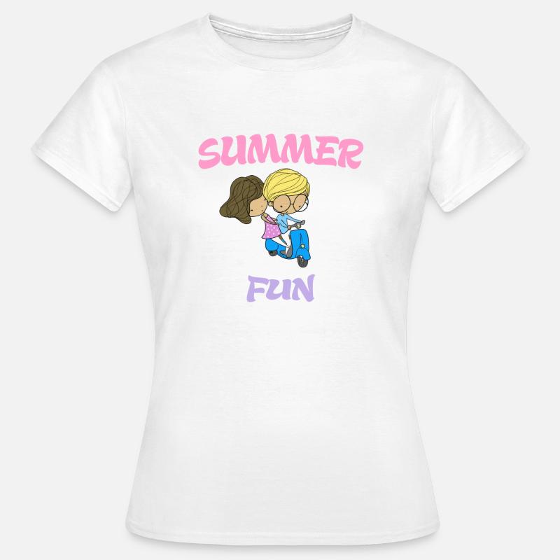 SUMMER FUN - Women's T-Shirt - white