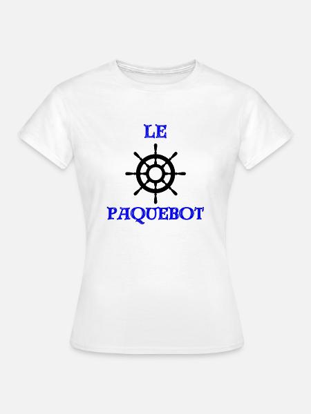 Der Liner - Frauen T-Shirt - Weiß