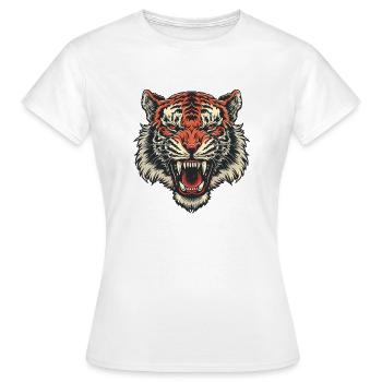 Roar - Women's T-Shirt - white - Front - AI Model Female 172 dark (172cm)