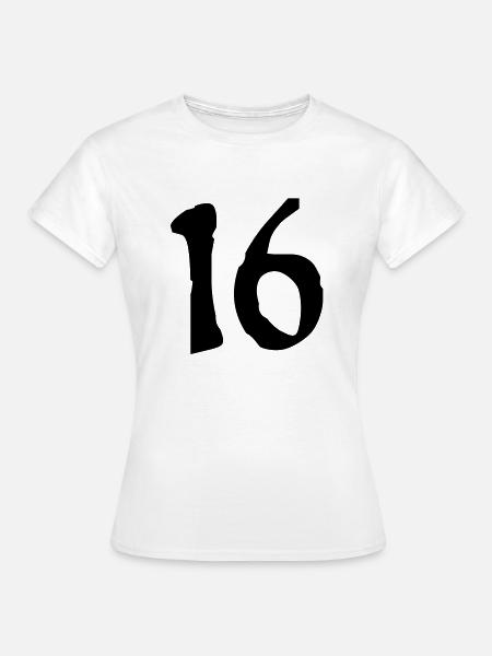 16_vec_1de - Frauen T-Shirt - Weiß