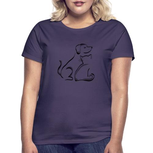 Dog and Cat - Frauen T-Shirt