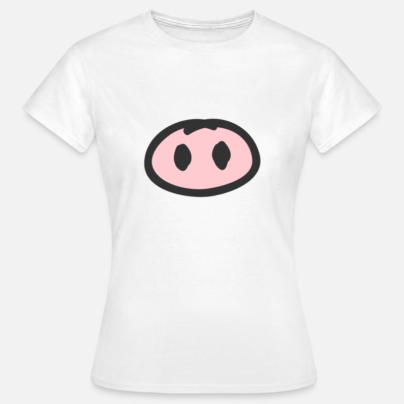 pig - Women's T-Shirt - white