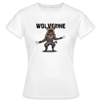wolverine - T-shirt Femme - blanc - Devant - AI Model Female 172 dark (172cm)