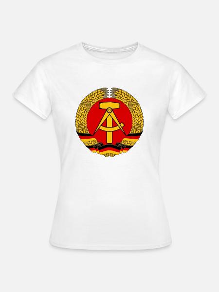 Emblème de la RDA - T-shirt Femme - blanc