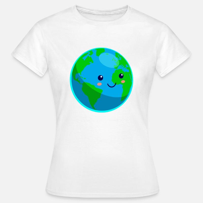 Earth - Women's T-Shirt - white
