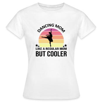 Dancing Dance Music - Frauen T-Shirt - Weiß - Vorne - AI Model Female 172 dark (172cm)
