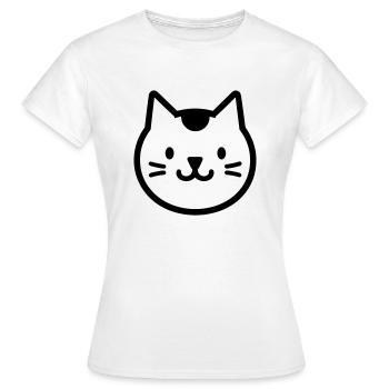 kitten - Women's T-Shirt - white - Front - AI Model Female 172 dark (172cm)