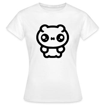 Sad Hamster - Women's T-Shirt - white - Front - AI Model Female 172 dark (172cm)