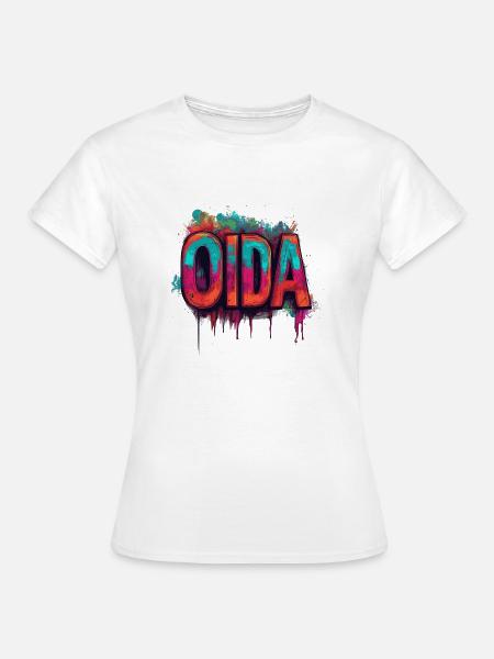OIDA - Frauen T-Shirt - Weiß