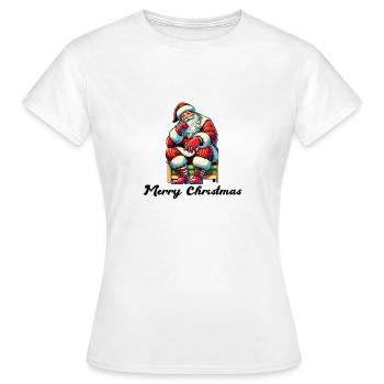 Noël de la Saint-Nicolas - T-shirt Femme - blanc - Devant - AI Model Female 172 dark (172cm)