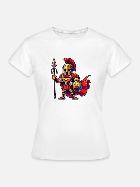 Spartaner - Frauen T-Shirt - Weiß