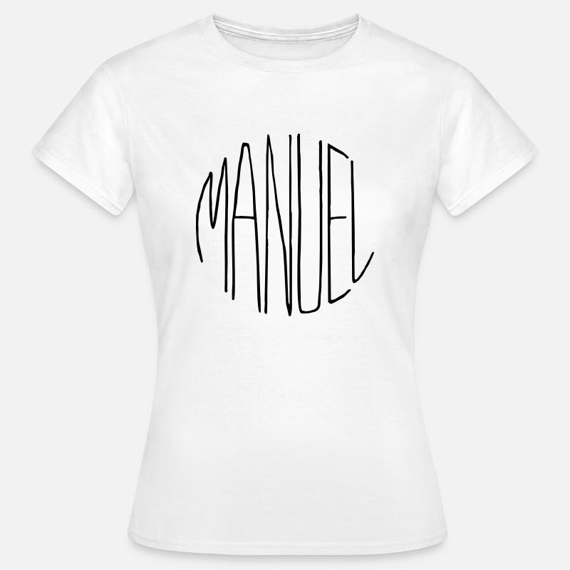 Manuel - Frauen T-Shirt - Weiß