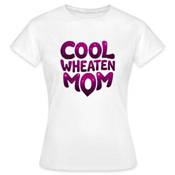 Cool Wheaten Mom – Stylisches Retro-Design - Frauen T-Shirt - Weiß - Vorne - AI Model Female 172 dark (172cm)