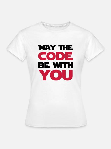Computer / Geek / Programmierung / Game - Frauen T-Shirt - Weiß