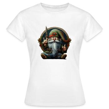 Pépé le lutin - T-shirt Femme - blanc - Devant - AI Model Female 172 dark (172cm)