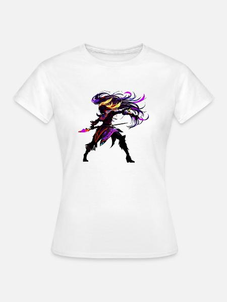 Femme guerrière - T-shirt Femme - blanc